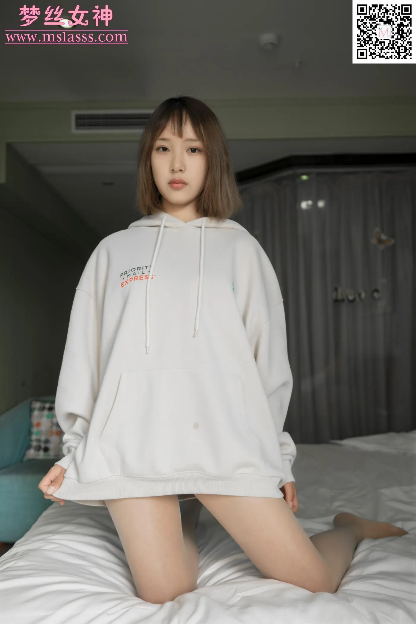 [MSLASS梦丝女神] 2020.03.12 NO.098 梦洁 初恋短发妹 [69P]插图1